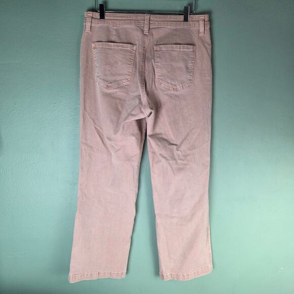 Kut From The Kloth Womens Pattie High Rise Straight Leg Jeans Size 10 Blush - Picture 2 of 6